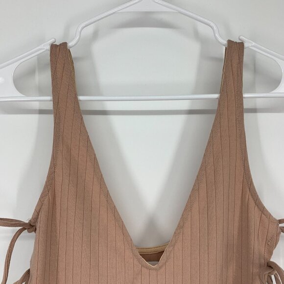 Privacy Please Revolve Bodysuit Top Mission Ribbed Thong VNeck - Picture 5 of 12